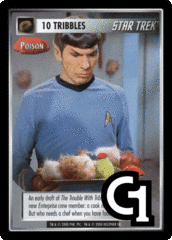 10 Tribbles - Poison (Blue)